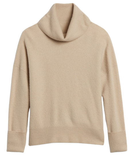 Astrid Softest Cashmere Turtleneck Sweater