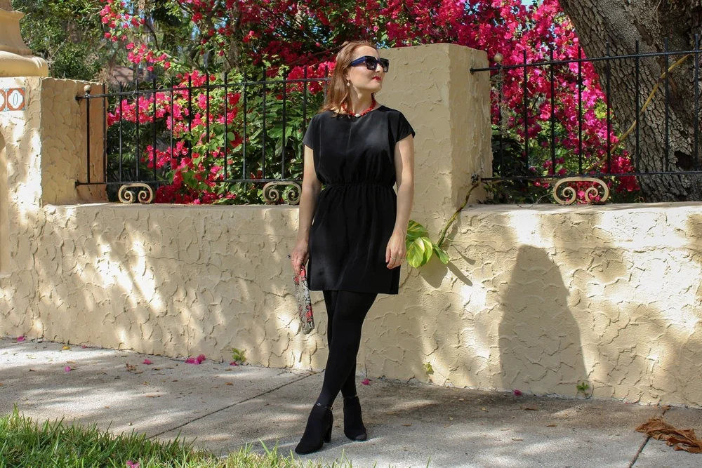 Little Black Dress styling  Blooming Magnolias Blog