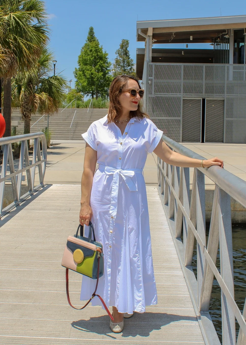 A classic yet fun shirt dress  Blooming Magnolias Blog