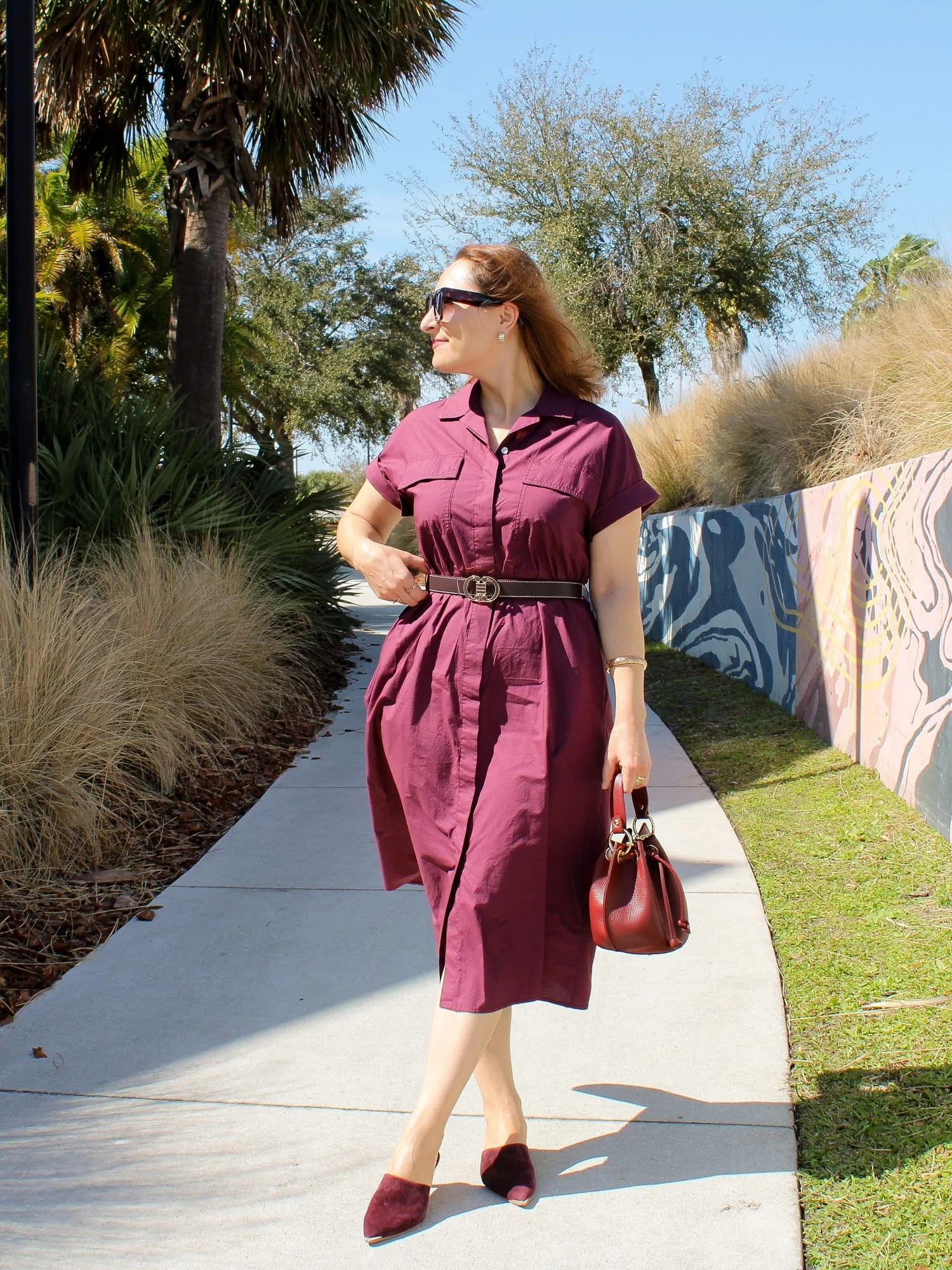A classic shirt dress to wear over and over Blooming Magnolias Blog A classic shirt dress to wear over and over Blooming Magnolias Blog