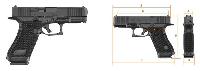 Glock 45 Gen6 Pistol