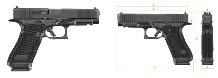 Glock 17 Gen6 Pistol