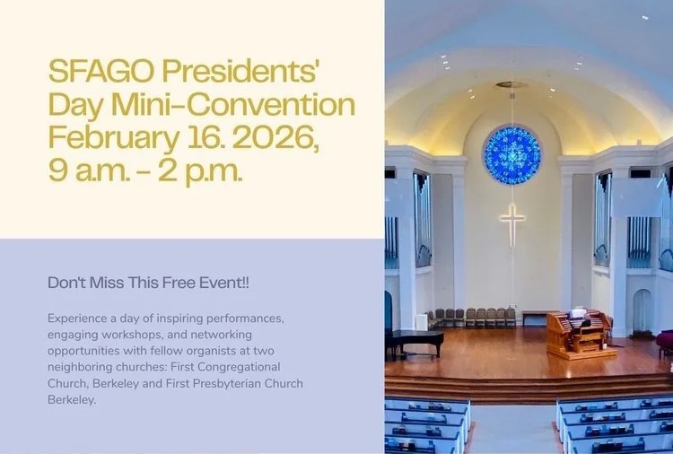 SFAGO mini-convention flyer