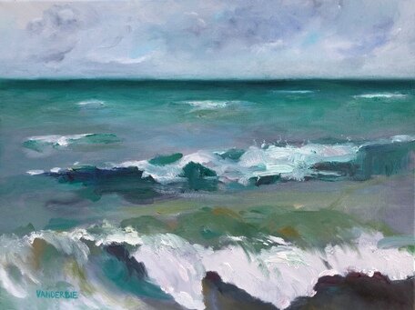 Laguna Waves | 12x16" | $365 | Sold