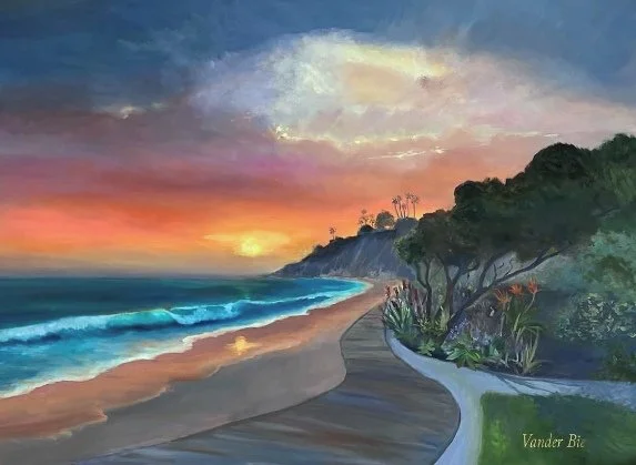 Laguna Sunset - 36x48" - $1875