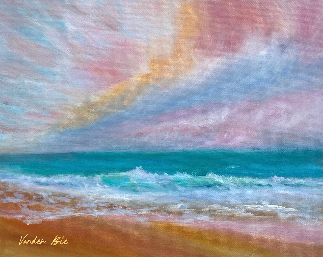 Glorious! | 8 x 10" | White Frame