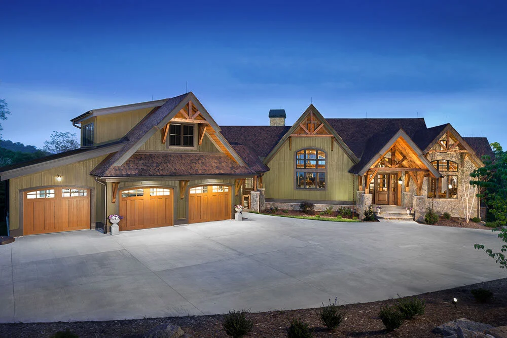 Timber Frame at Bearwallow Mountain