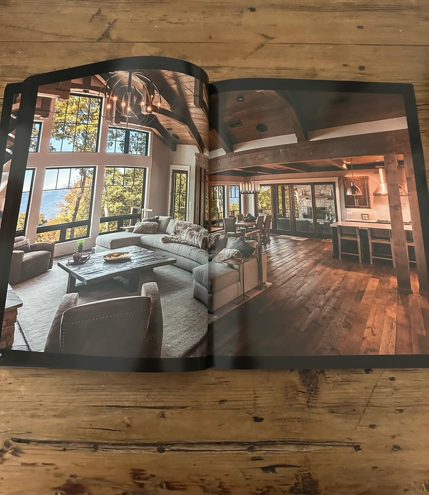 Thank you @realhardwoodfloors for featuring not one but two of the homes we did together @balsammountainpreserve and @grandhighlandswnc.  Your flooring is always a work of art and the foundation of a beautiful home! @augustinteriors @shamburgerarchit