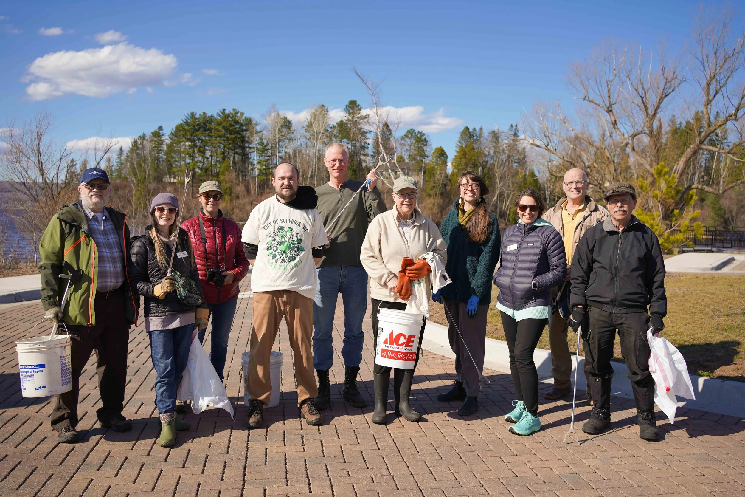 Earth Day Cleanup at Woodstock Bay