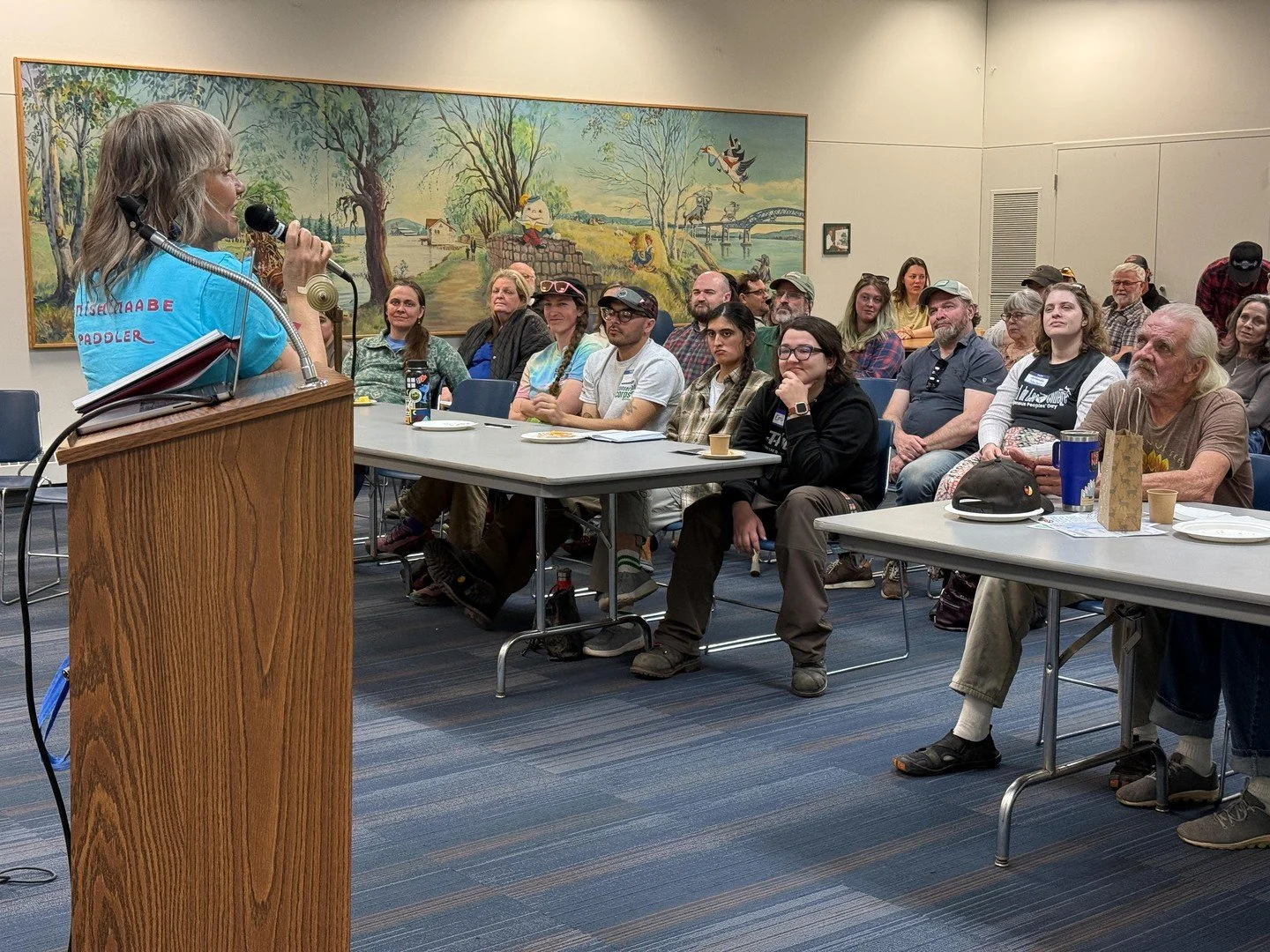 We&rsquo;re so grateful for everyone who joined us at our first River Revival! 💙

A special thank you to Giizh Agaton Howes and the four fellow paddlers who shared their  Anishinaabe Canoe Migration experiences&mdash;19 women and nonbinary folks pad