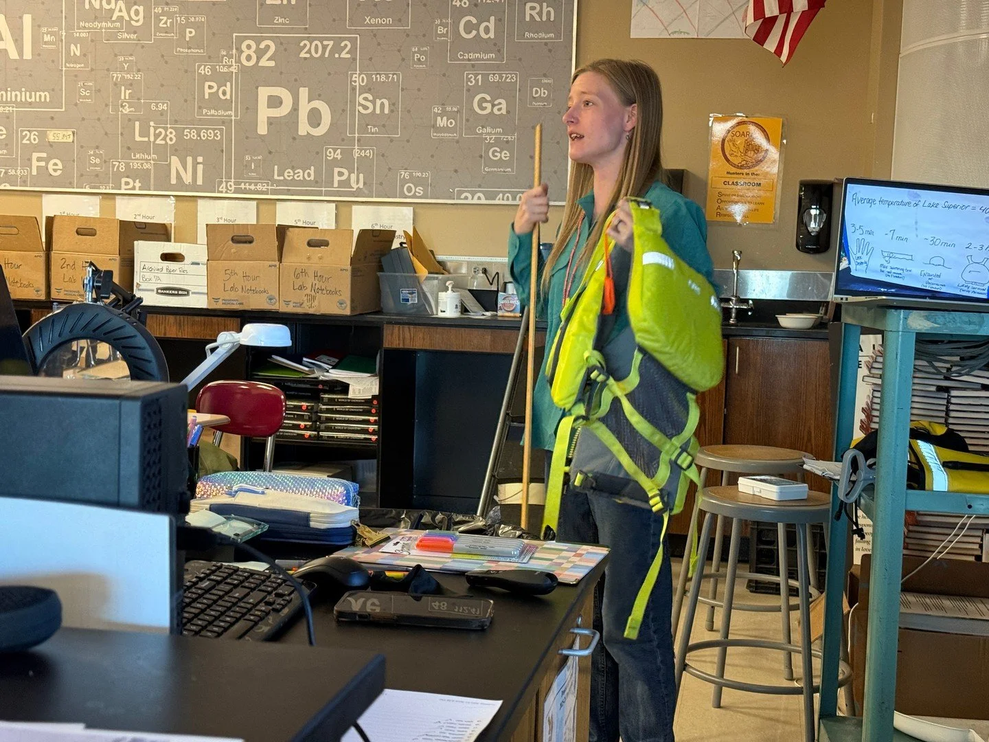 The Alliance has been busy this April! We've hosted half a dozen events, tabled in the Cities to promote the National Water Trail, had a whole classroom of students at the Piping Plover site on Wisconsin Point, lead a spring clean up at Woodstock Bay