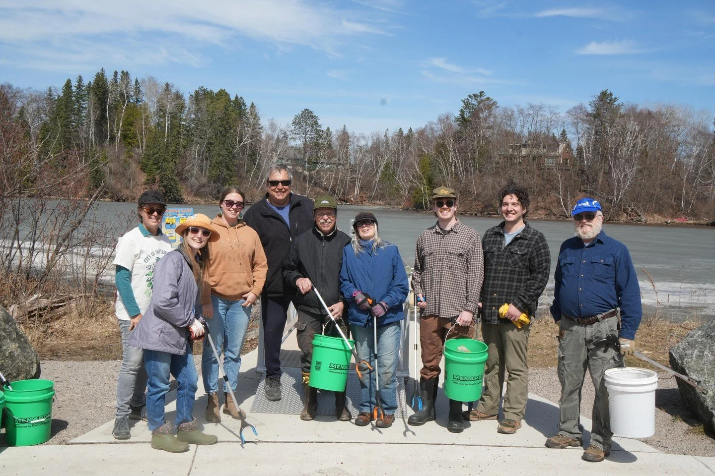 Thank you to everyone who joined the St. Louis River Alliance for our Earth Day cleanup at Woodstock Bay Public Landing last month! 

Volunteers celebrated Earth Day by getting outside, enjoying the spring air, and giving back to the St. Louis River 