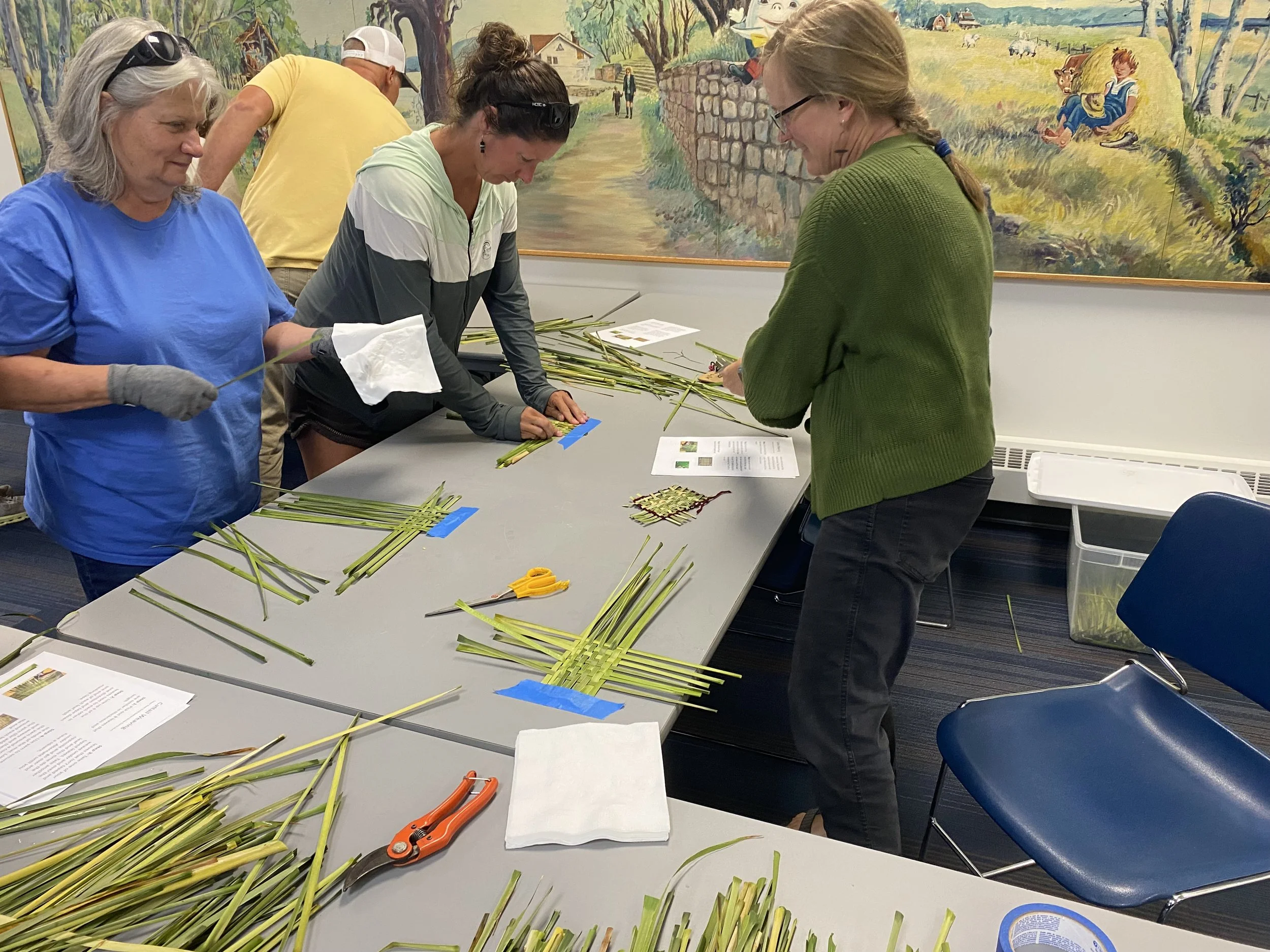 August River Revival: Cattail Weaving and Discussion recap