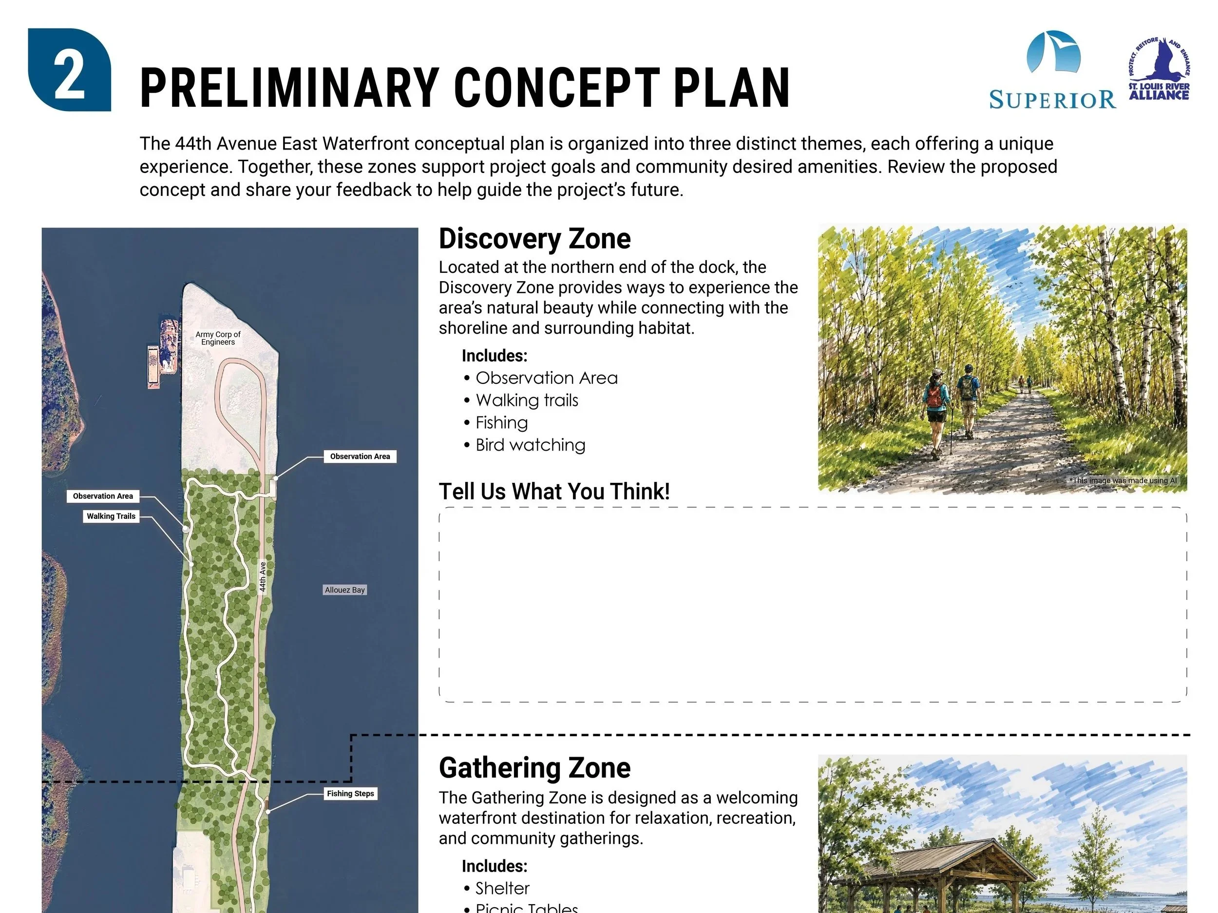 NEW CONCEPT POSTERS: Help Shape the Future of the 44th Avenue Waterfront