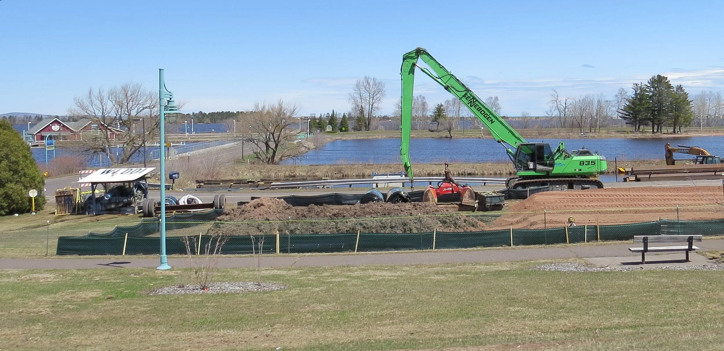 Construction Underway At Pickle Pond Remediation And Restoration Site