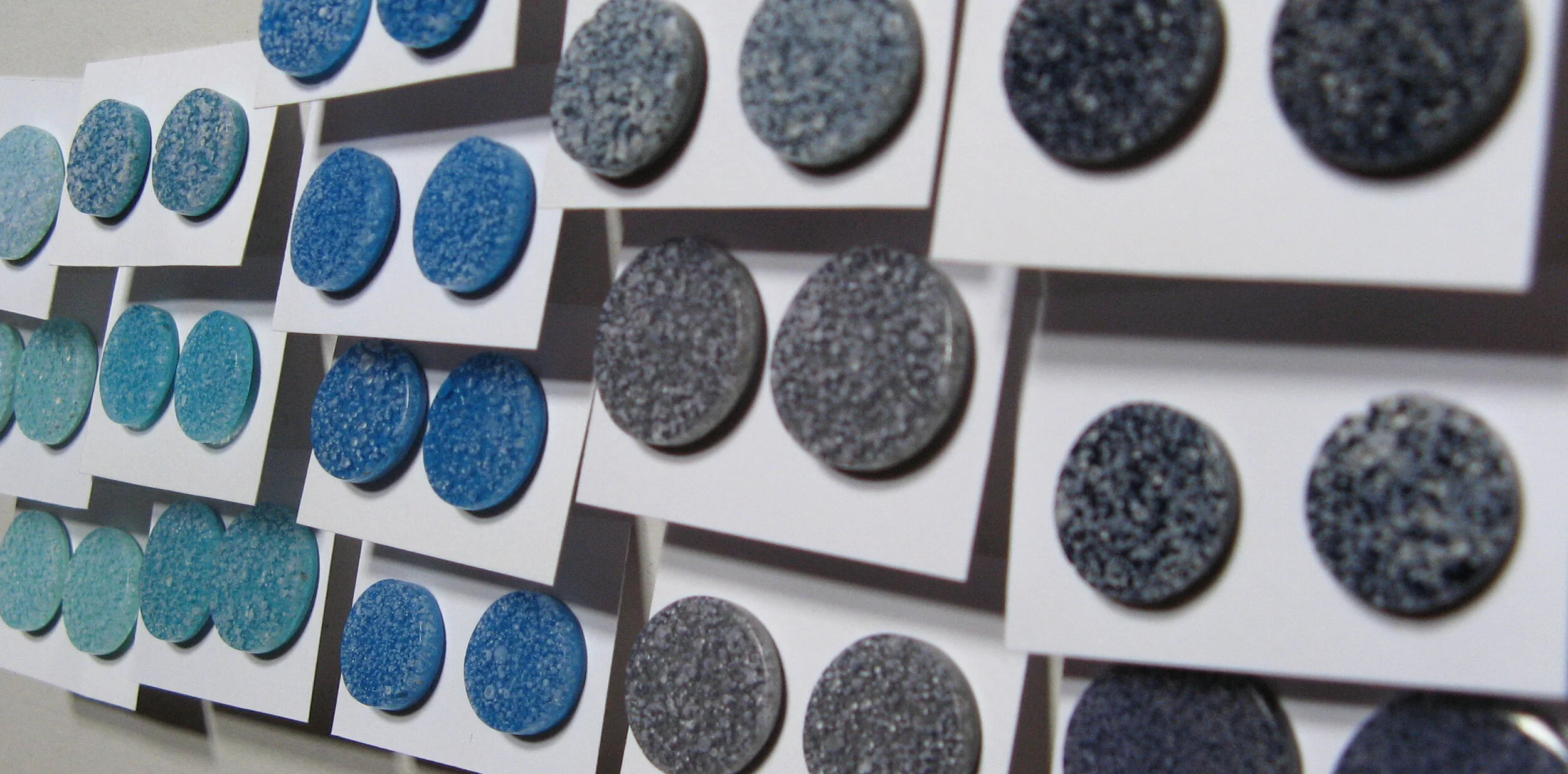 resin earrings