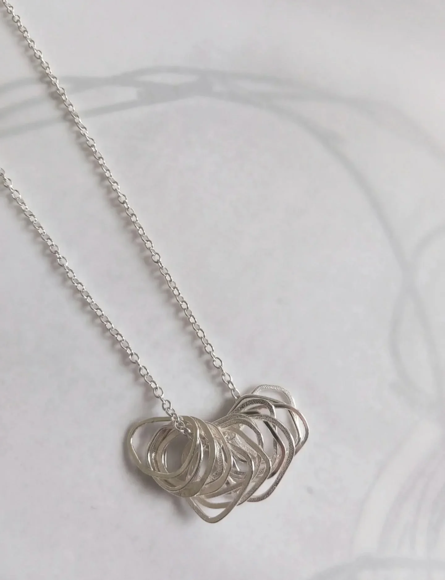 ONE OF A KIND 

As well as my collections of jewellery its nice to make one of a kind, individual pieces.

This necklace recently headed off to its new home not too far from where it was made. 
I then received a lovely message from the customer with 