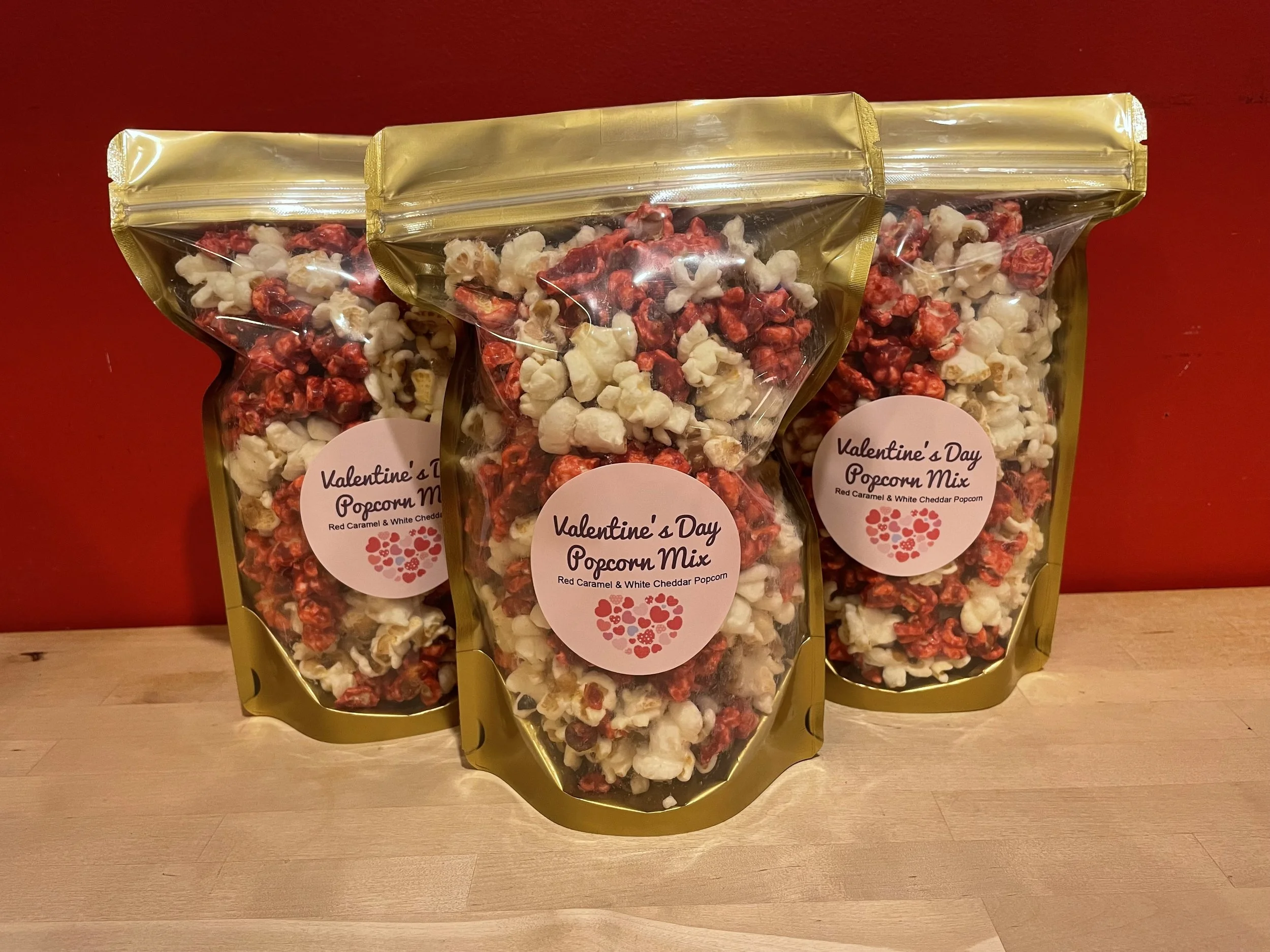 Valentine popcorn
