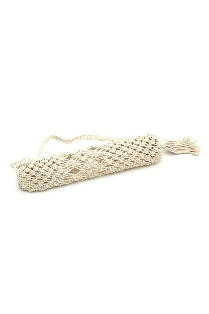 Macrame Yoga Mat Cover 7in. x 28in.