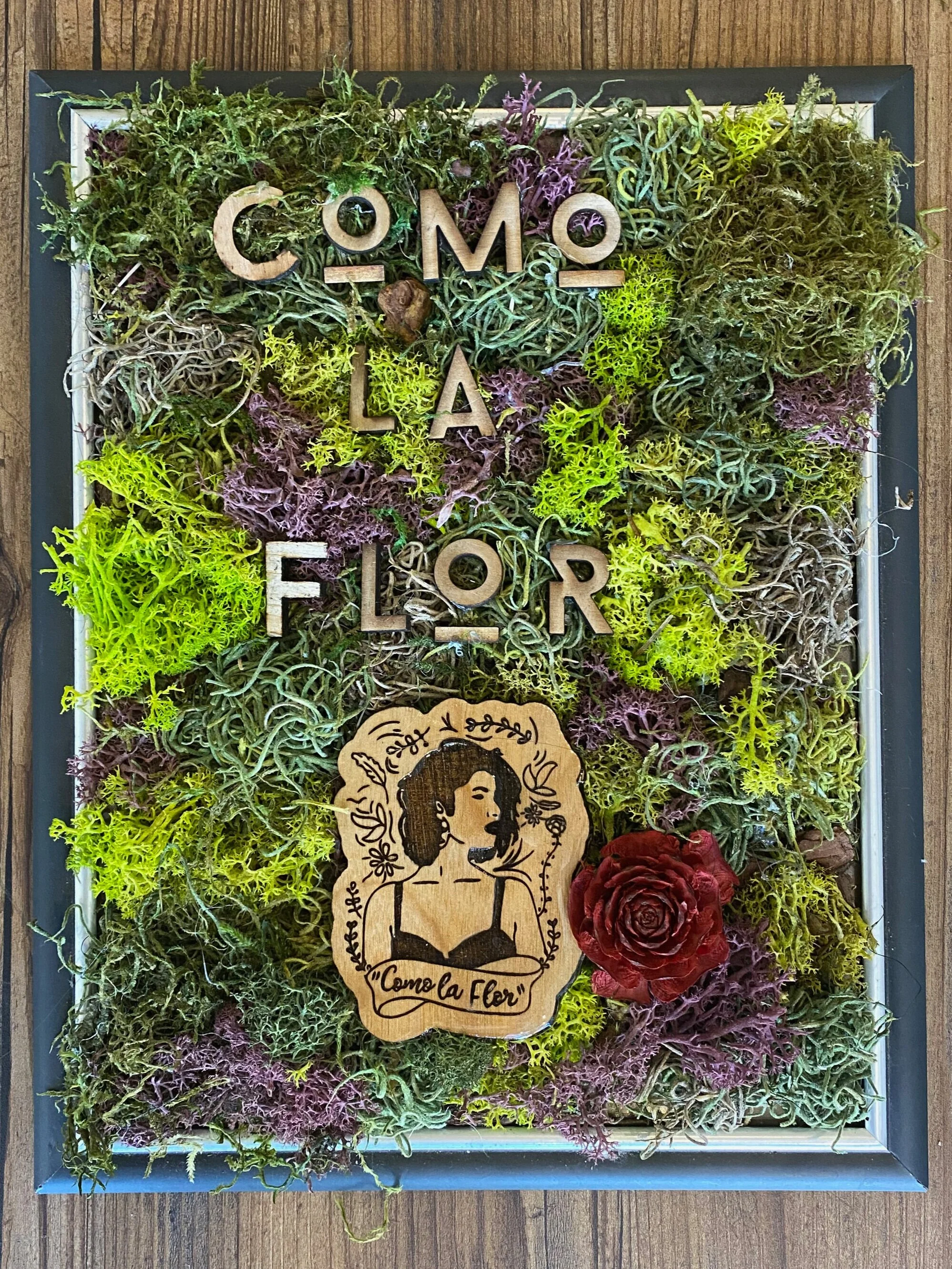 Como La Flor Selena Moss Frame 