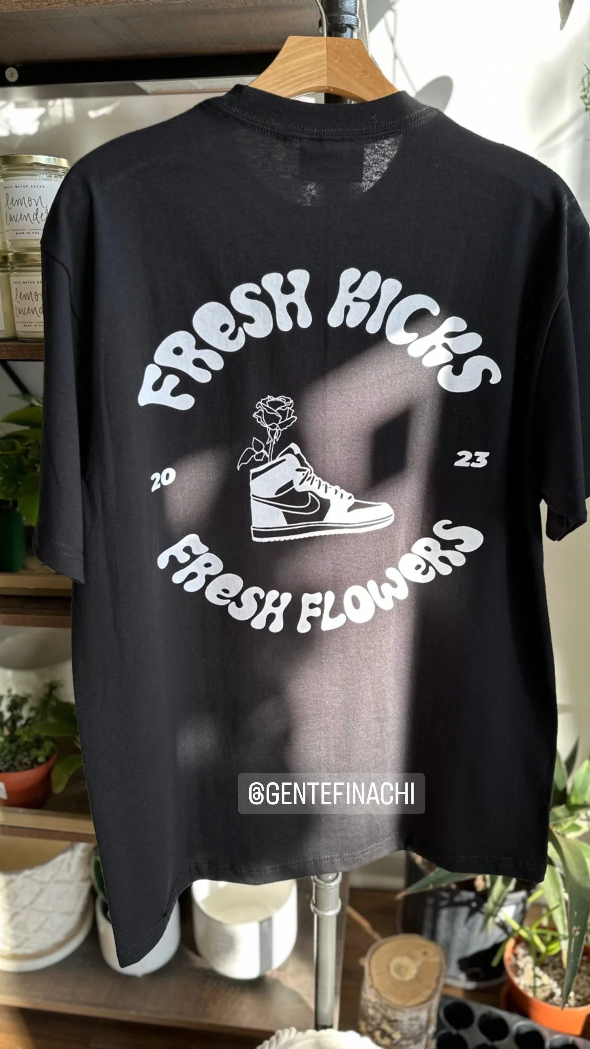 Fresh Kicks and Flowers Tee
