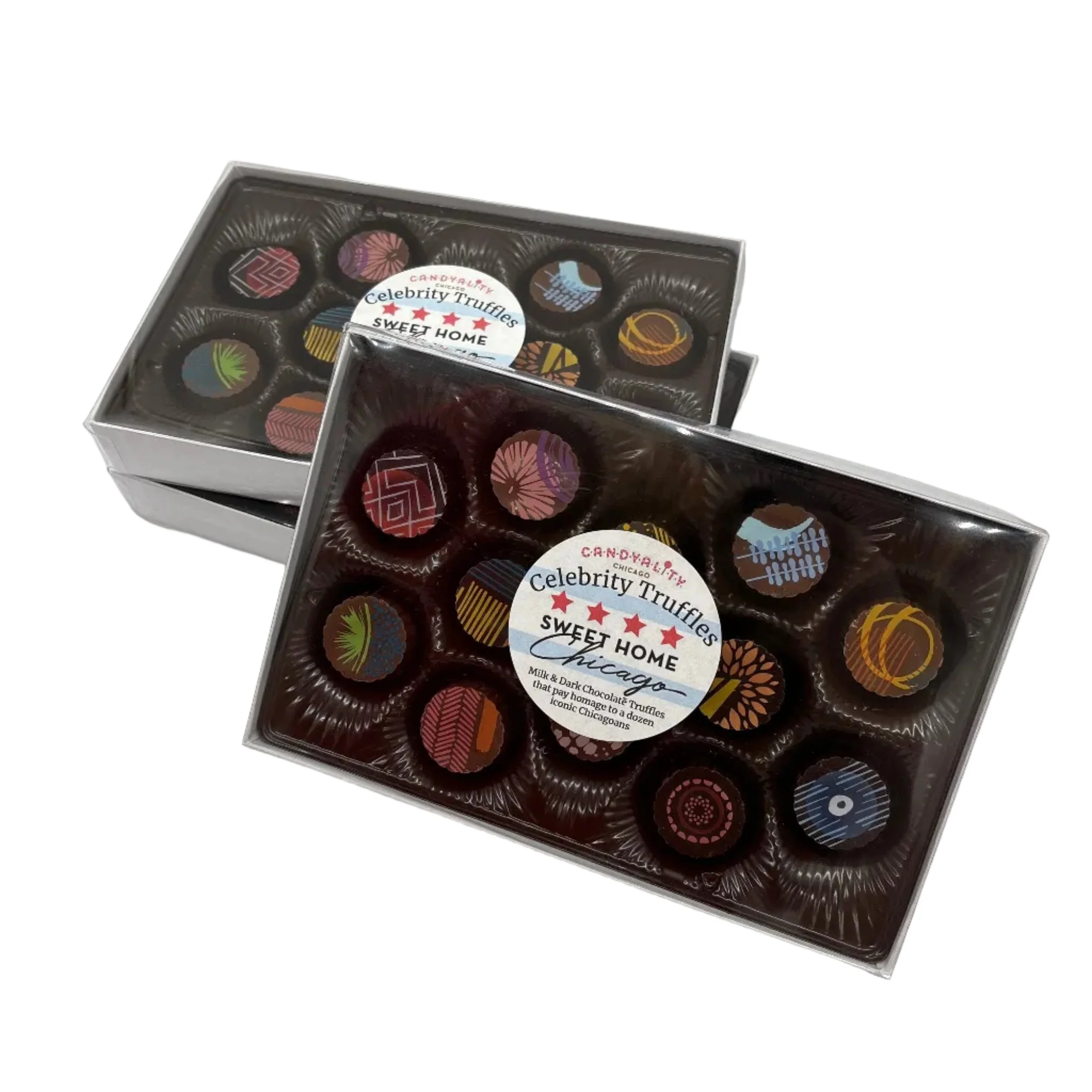 12 Piece Chicago Celeb Truffle Box