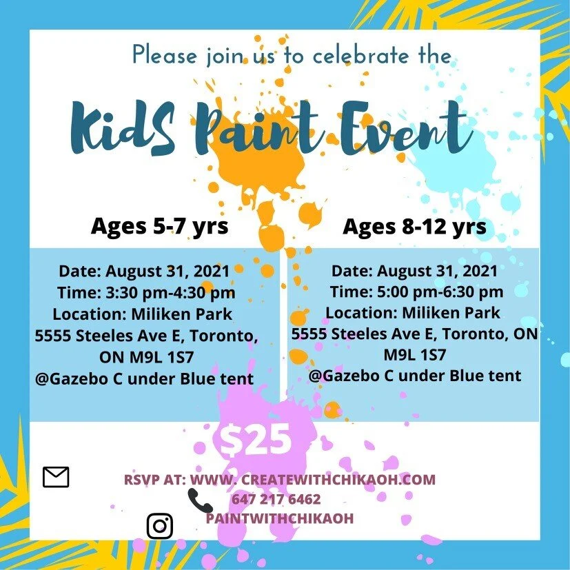 Kids - End of Summer event (5-7 years old)