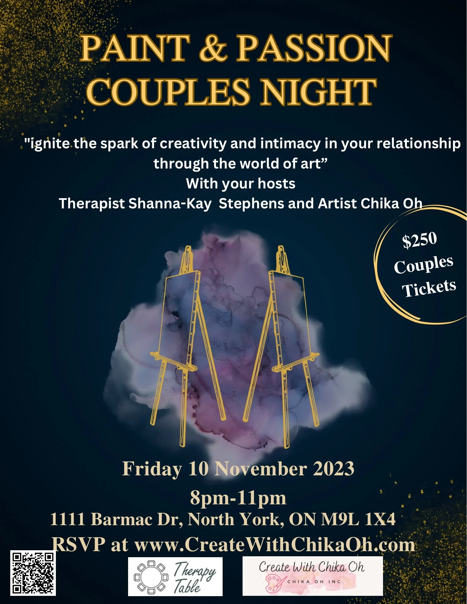 Paint &amp; Passion Couples Night