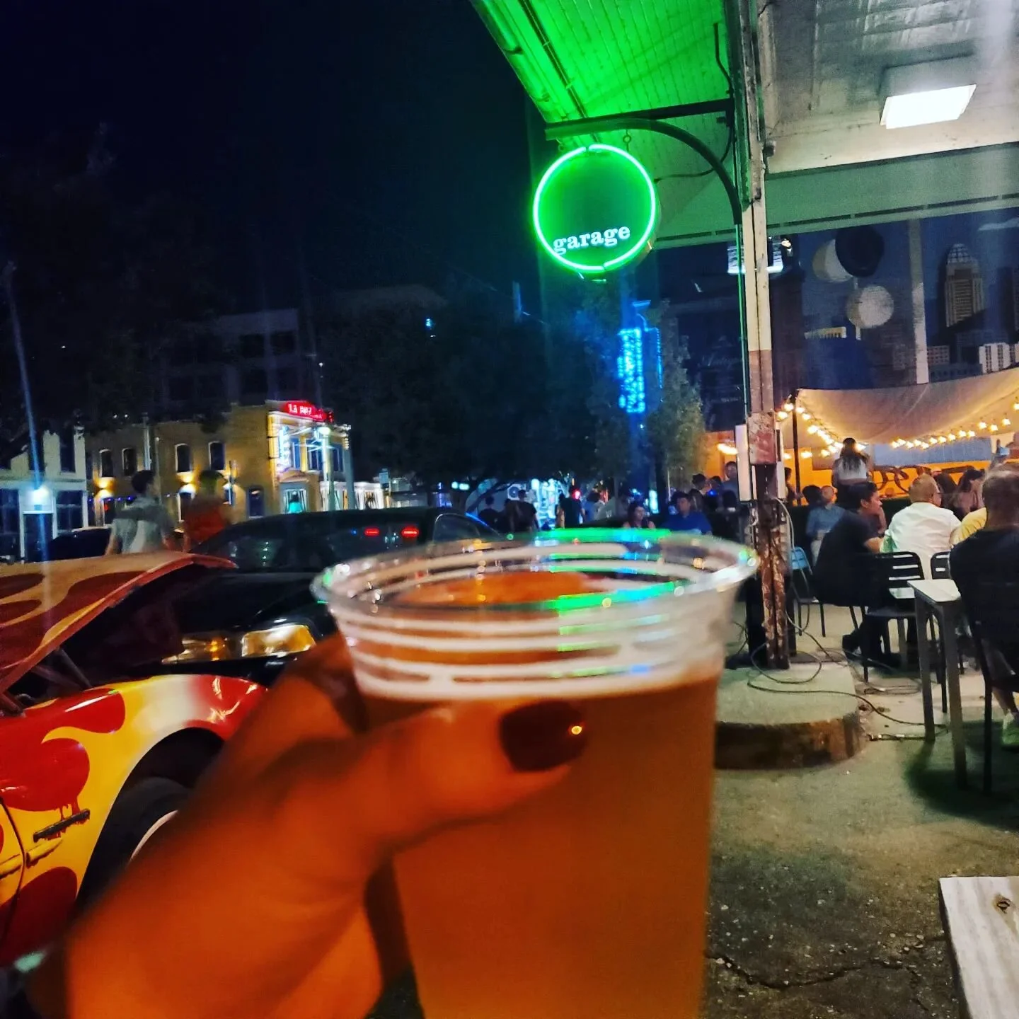 Already had a few $2 beers and a couple bourbon slushies, but here's to my several-th drink of the day.