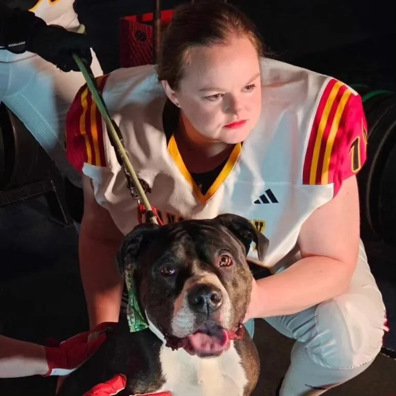 What I mean when I say I got that dog in me
.
.
Tux is up for adoption at Always &amp; Furever!