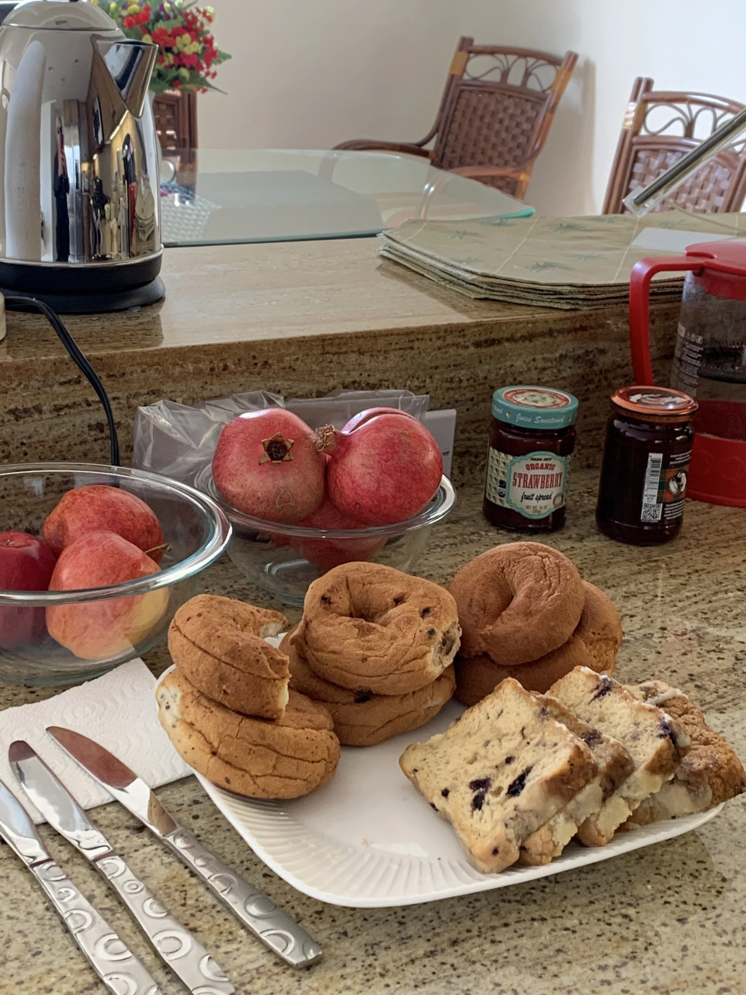 I always provide breakfast at my retreats