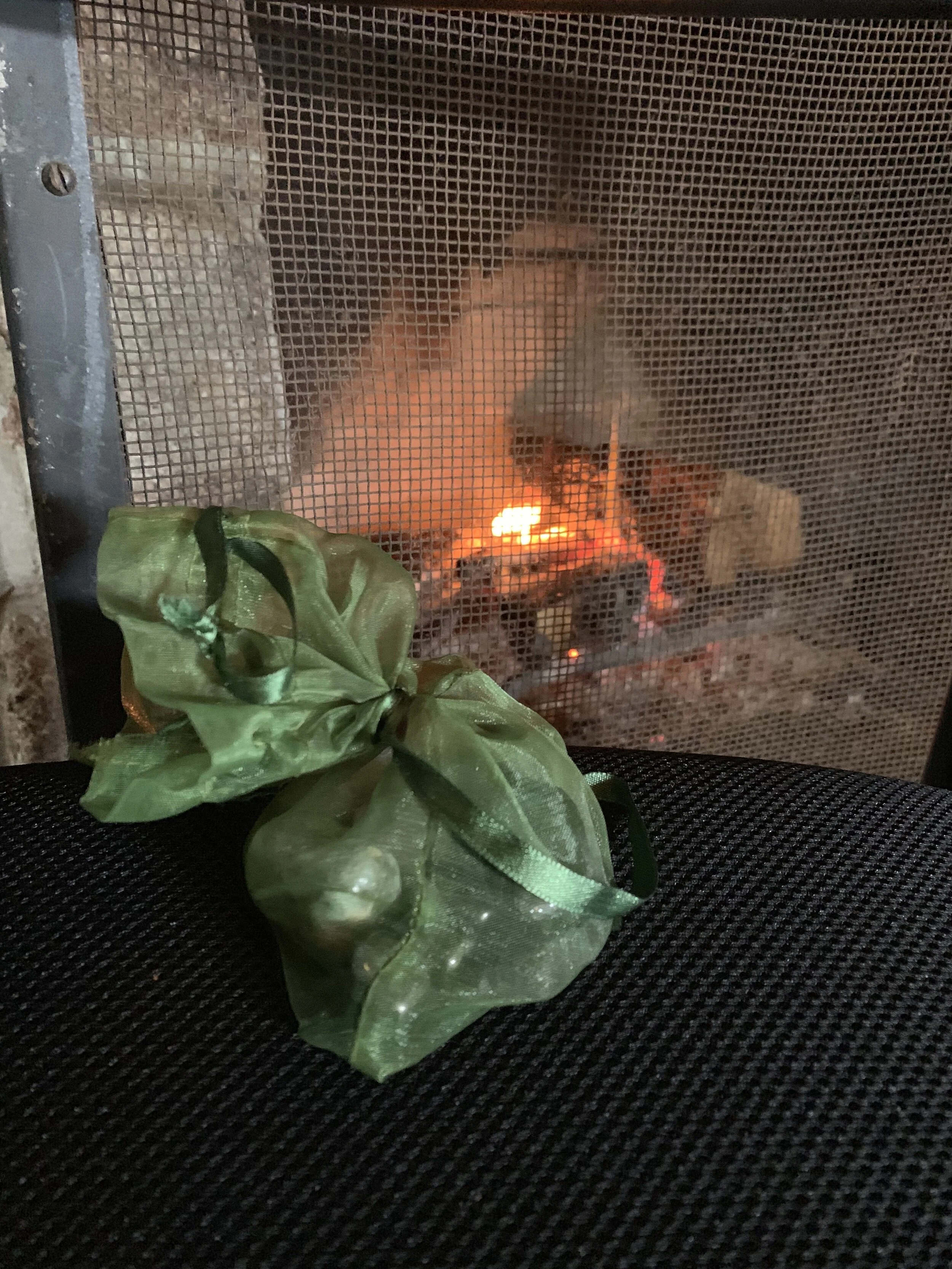 Special prayers before the fireplace