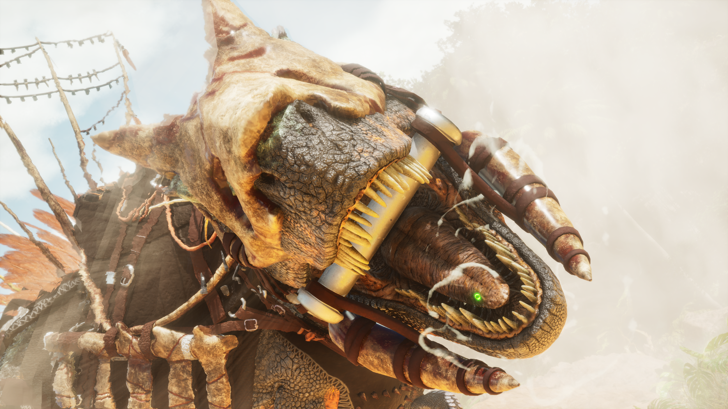 Tribal Tyrant King T-Rex Saddle