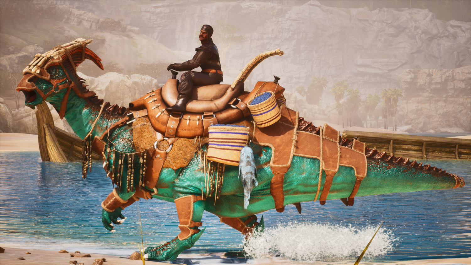 Tribal Parasaur Scout's Saddle