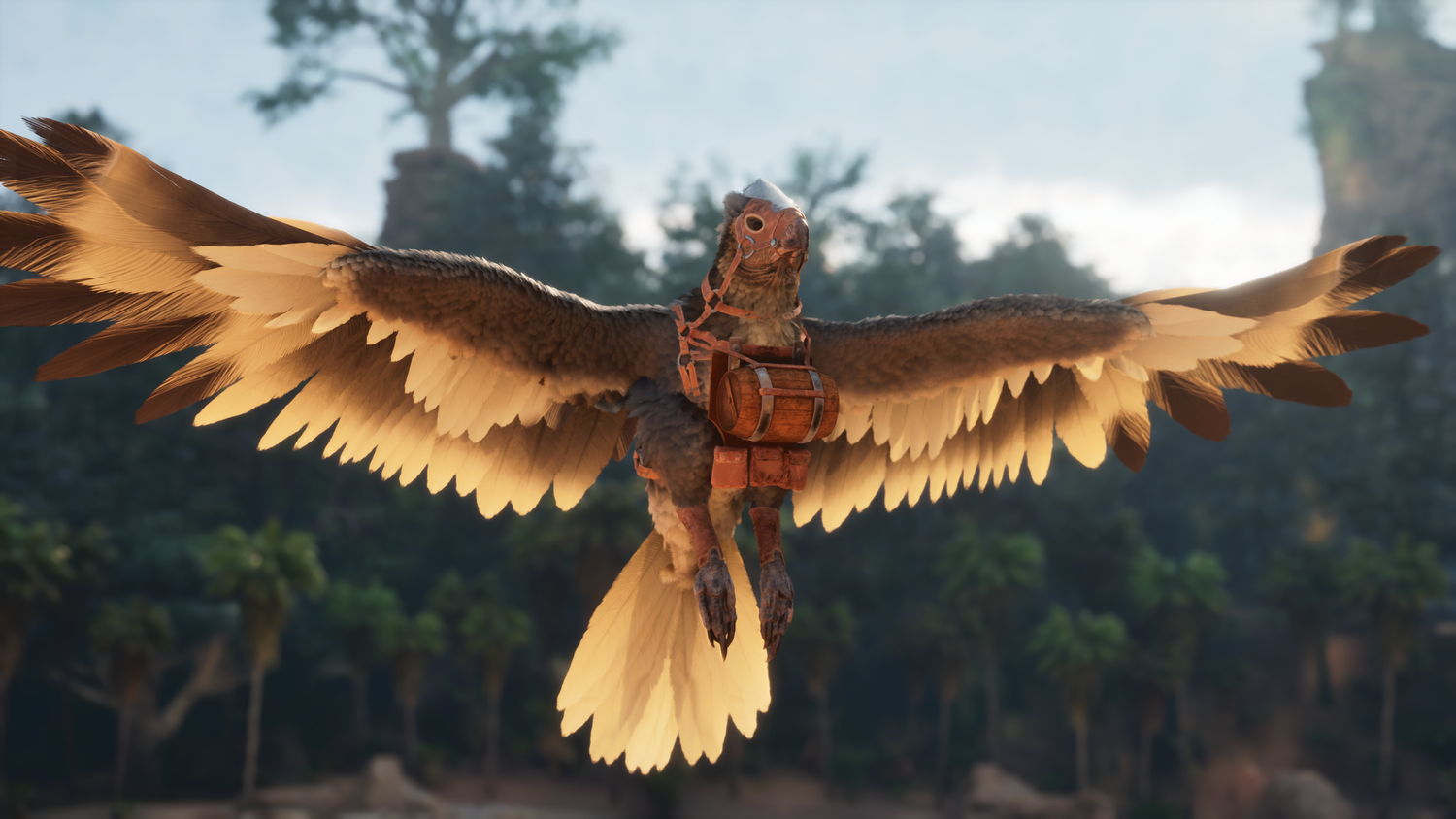Tribal Iron-Beak Saddle