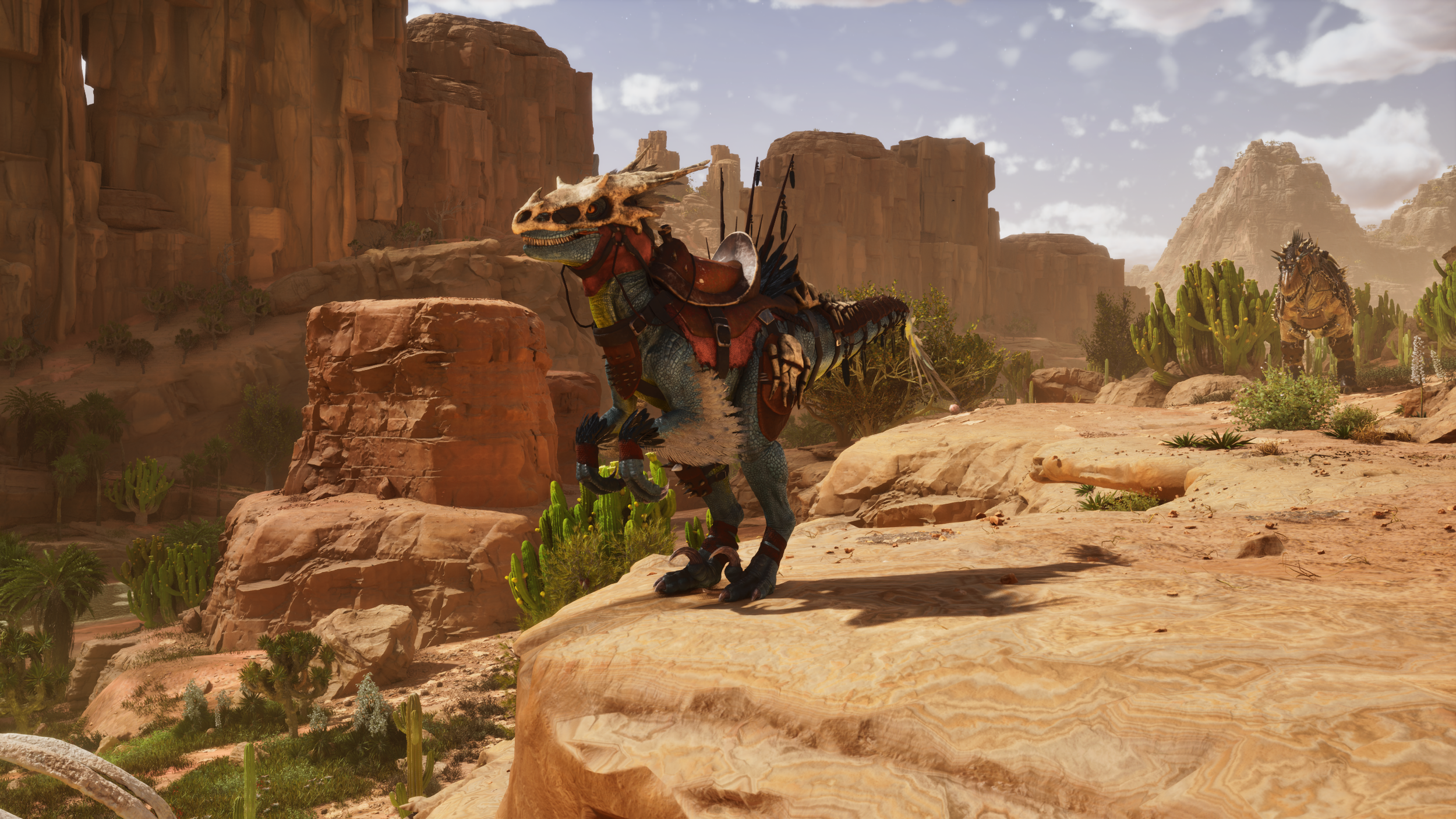 Tribal Head-Hunter Raptor Saddle