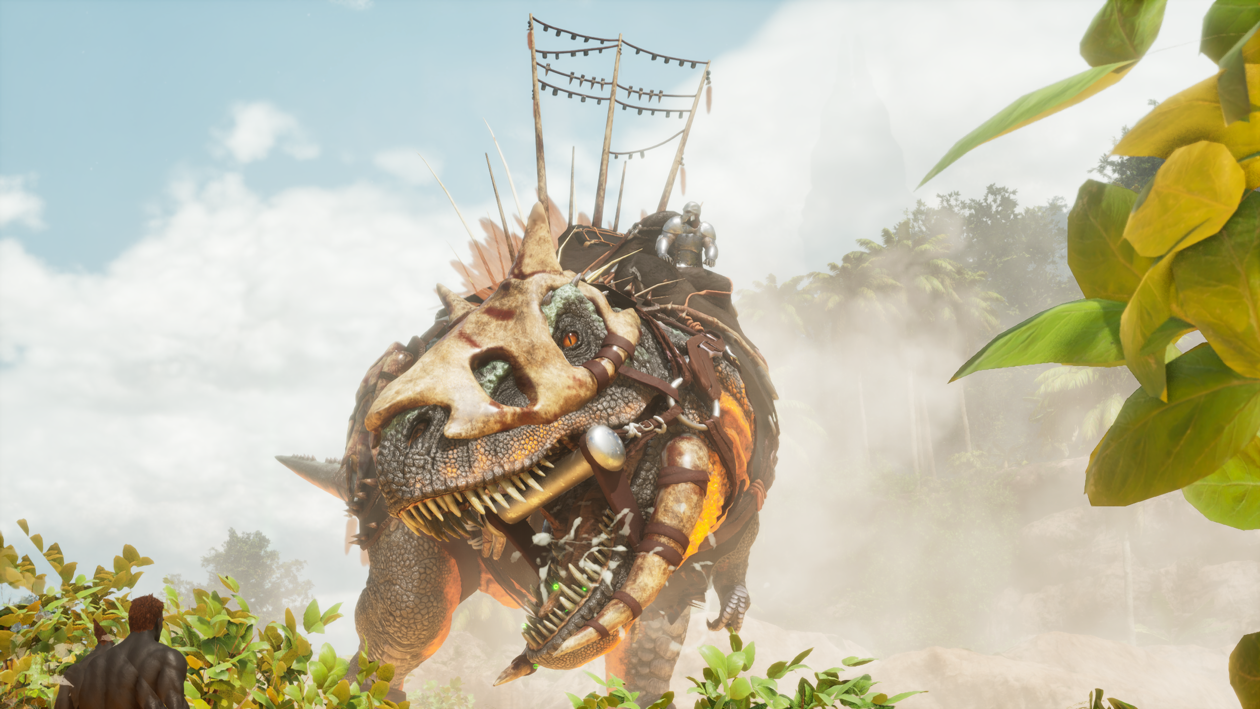 Tribal Tyrant King T-Rex Saddle