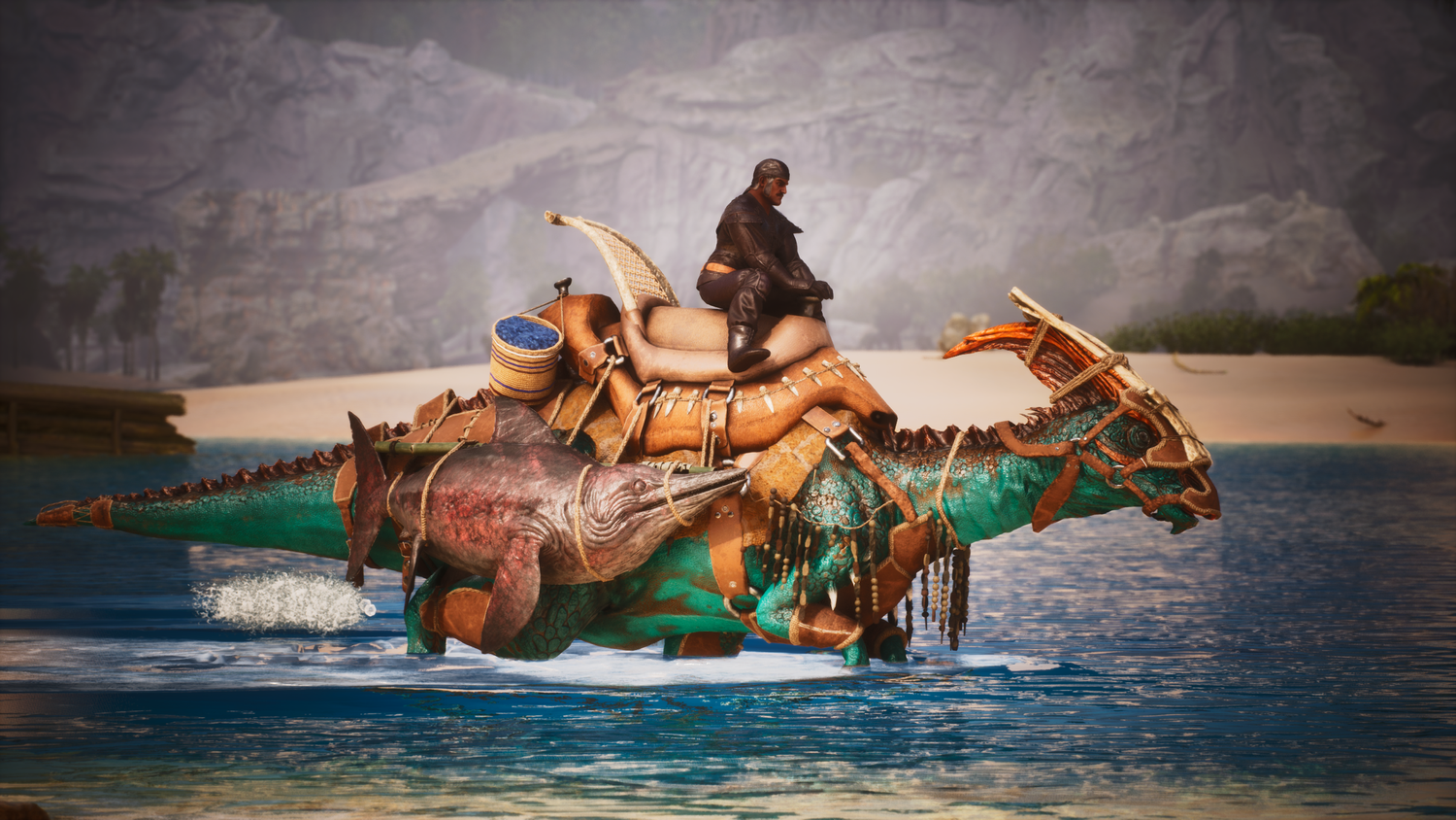 Tribal Parasaur Scout's Saddle