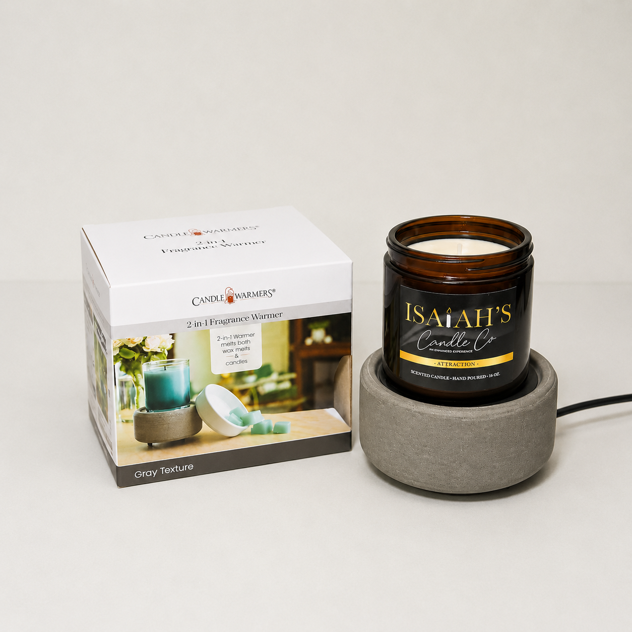 Gray 2 in1 Fragrance Warmer