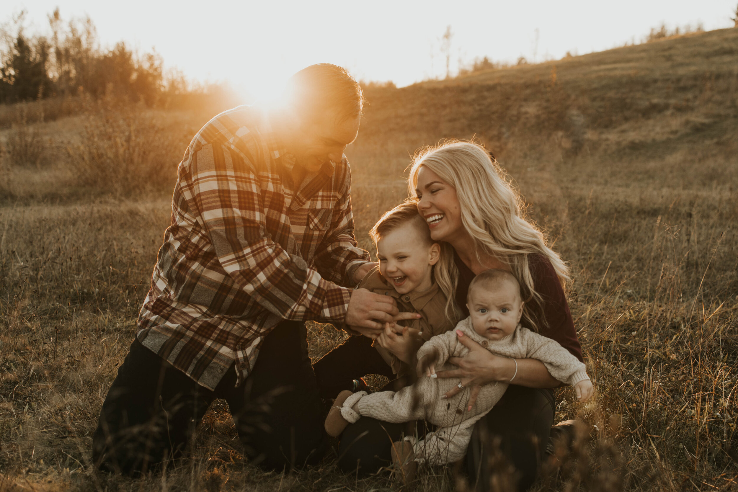 Sunset Family Session | Photographer Langley BC