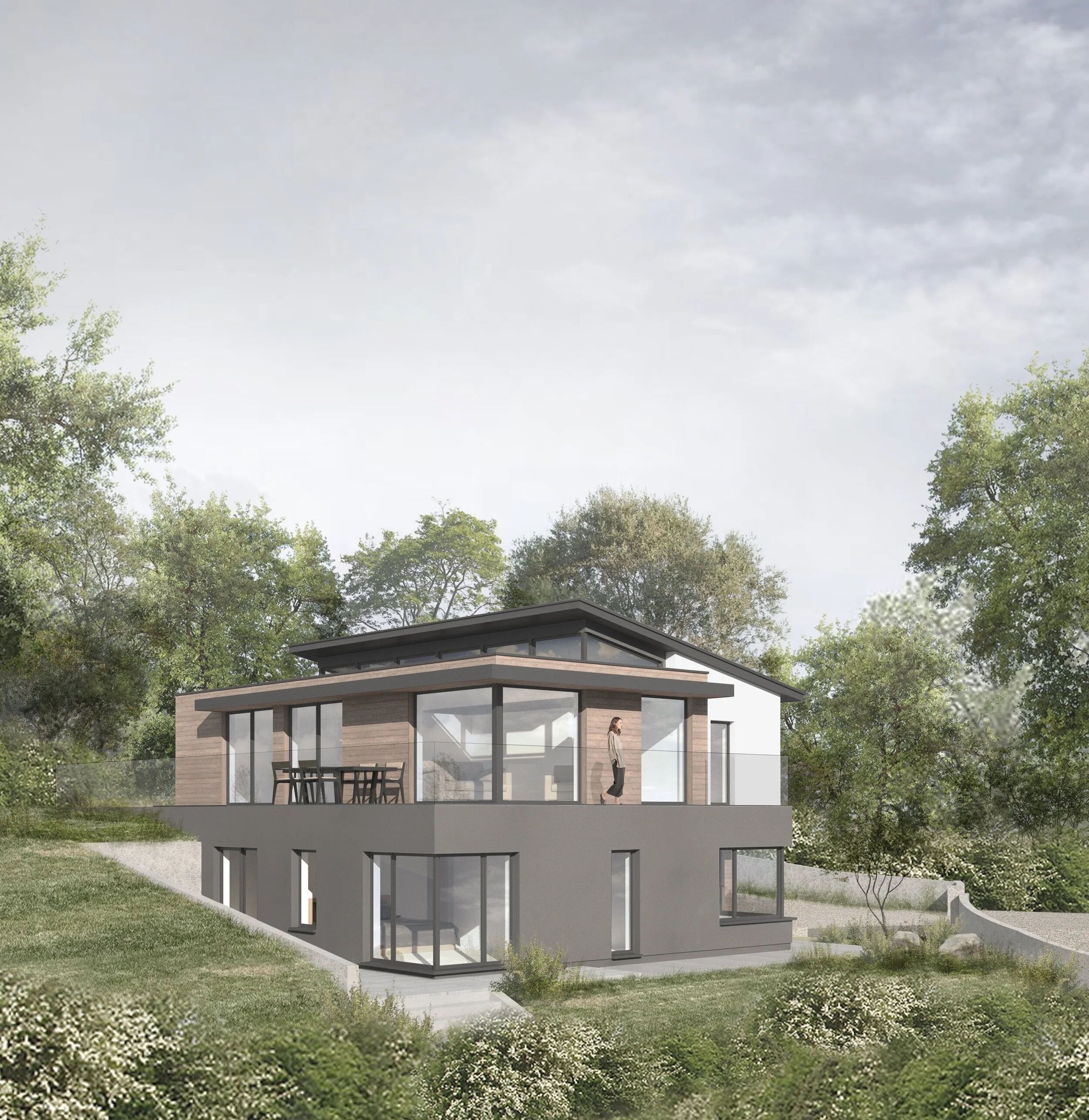 New build house, Compass Hill, Kinsale