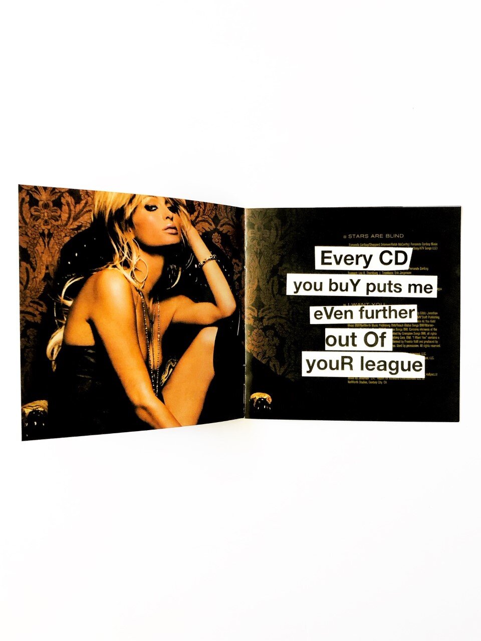 Banksy Paris Hilton CD