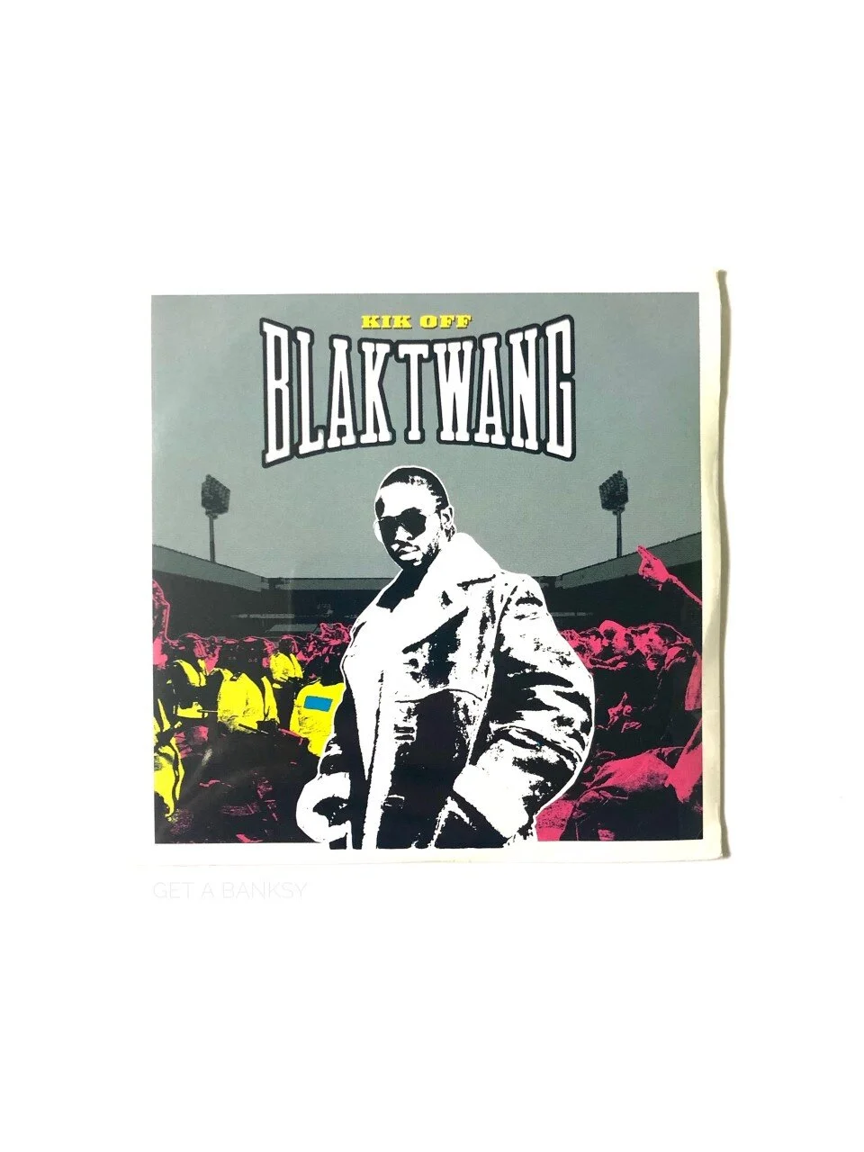 Blak Twang Kik Off Double LP Vinyl Banksy exclusive cover artwork 