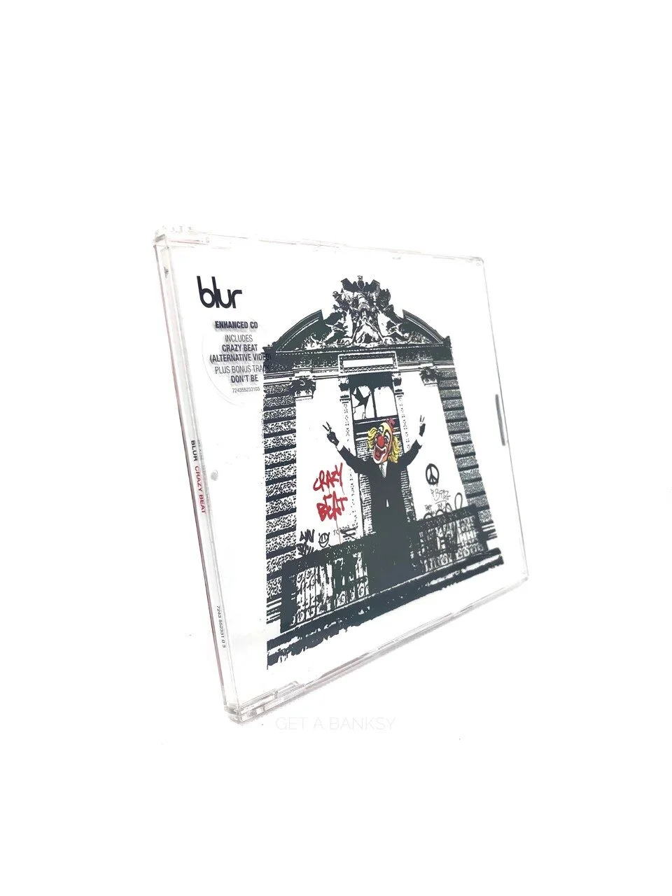 Blur Crazy Beat CD & Promo CD Exclusive Banksy cover art — Get a 