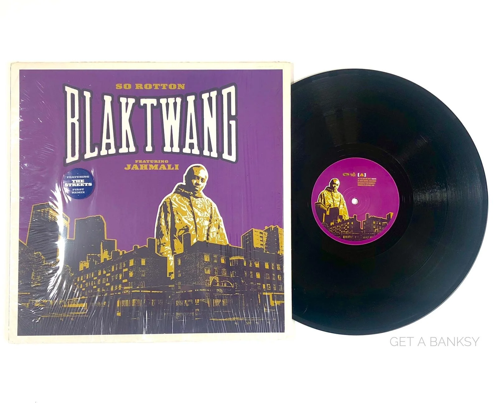 blak twang so rotton lp &amp; cd combo for sale Banksy
