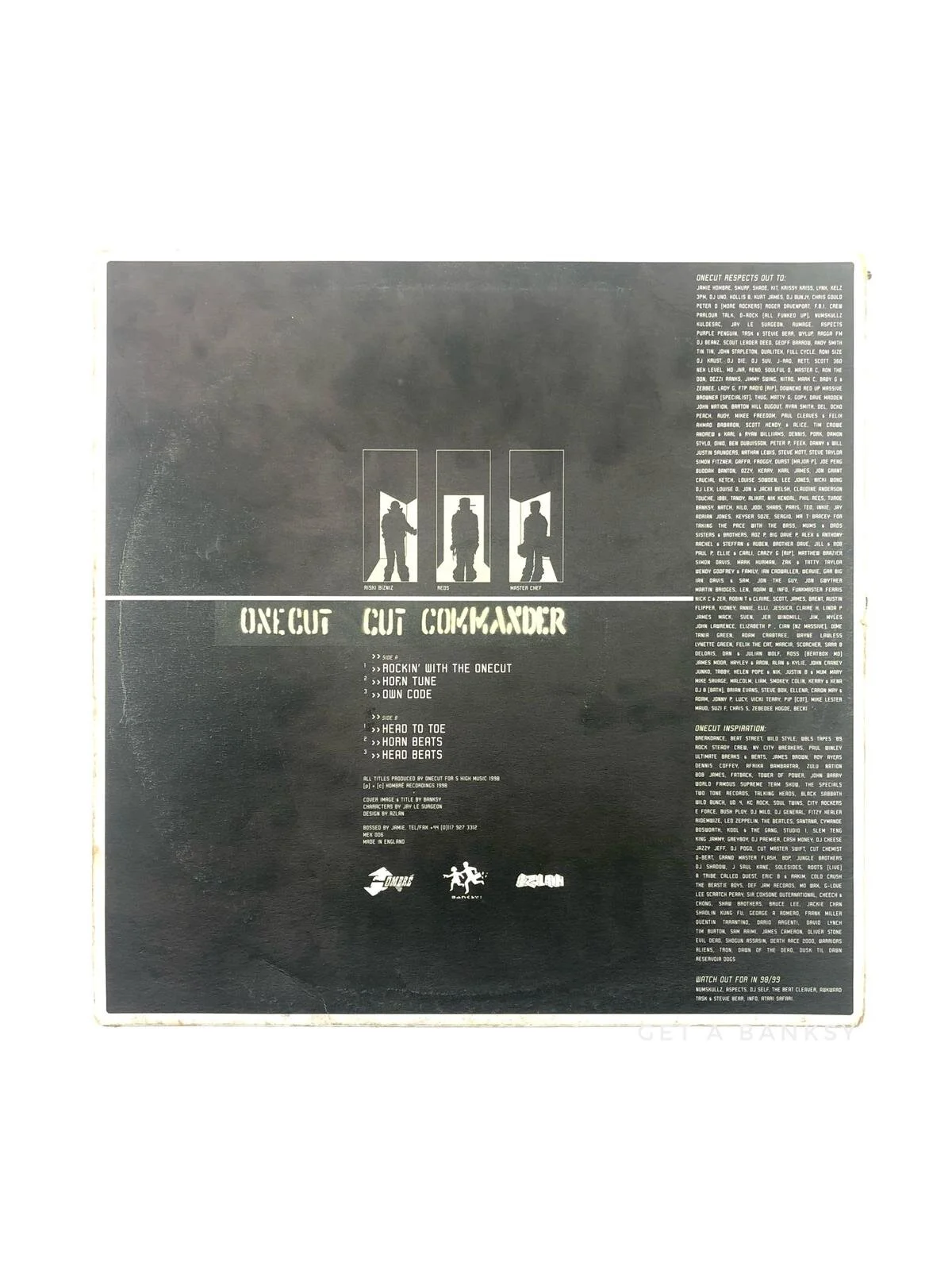 Dirty Funker LP Red Radar Rat Record — Get a Banksy