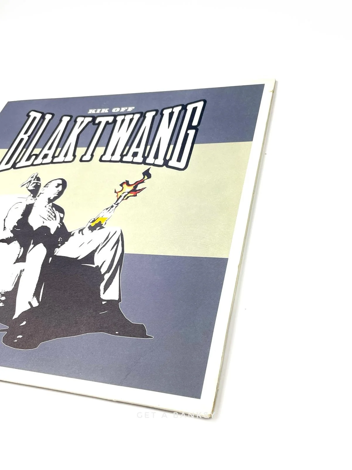 Blak Twang Kik Off LP exclusive Banksy cover artwork — Get a Banksy