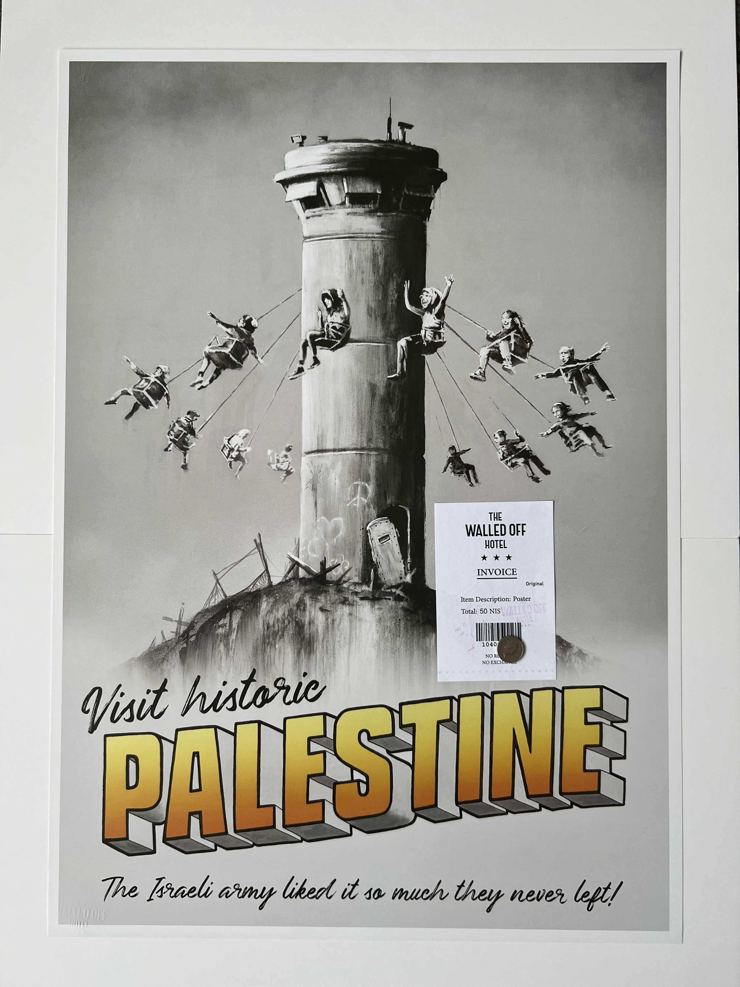 Walled Off Hotel Palestine Print