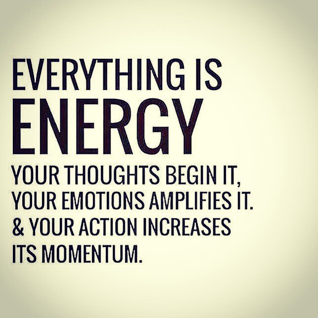 Since we and everything around us is energy, we must also be connected with everything. In a way we are entangled, one with nature, earth and the universe. 
If we take this one step further, it would mean that the way you think and feel can change th