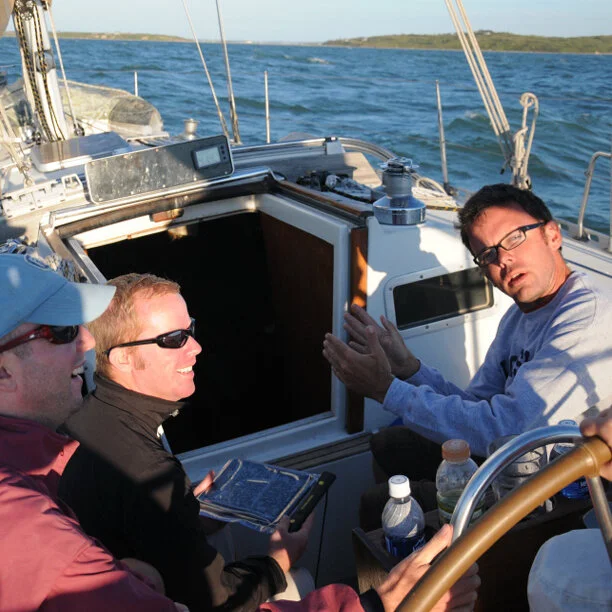 teaching sailing